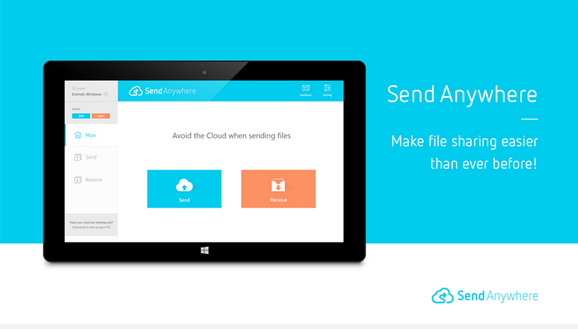 download send anywhere for pc windows 10